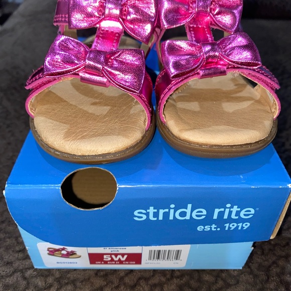 Stride Rite Pink Sandals - Picture 2 of 2